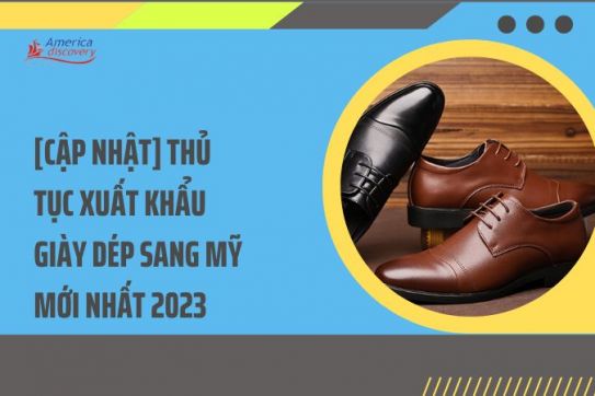 #124 - [Cập Nhật] Thủ Tục Xuất Khẩu Giày Dép Sang Mỹ Mới Nhất 2023